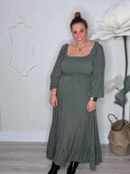 Vestido Boho plumeti