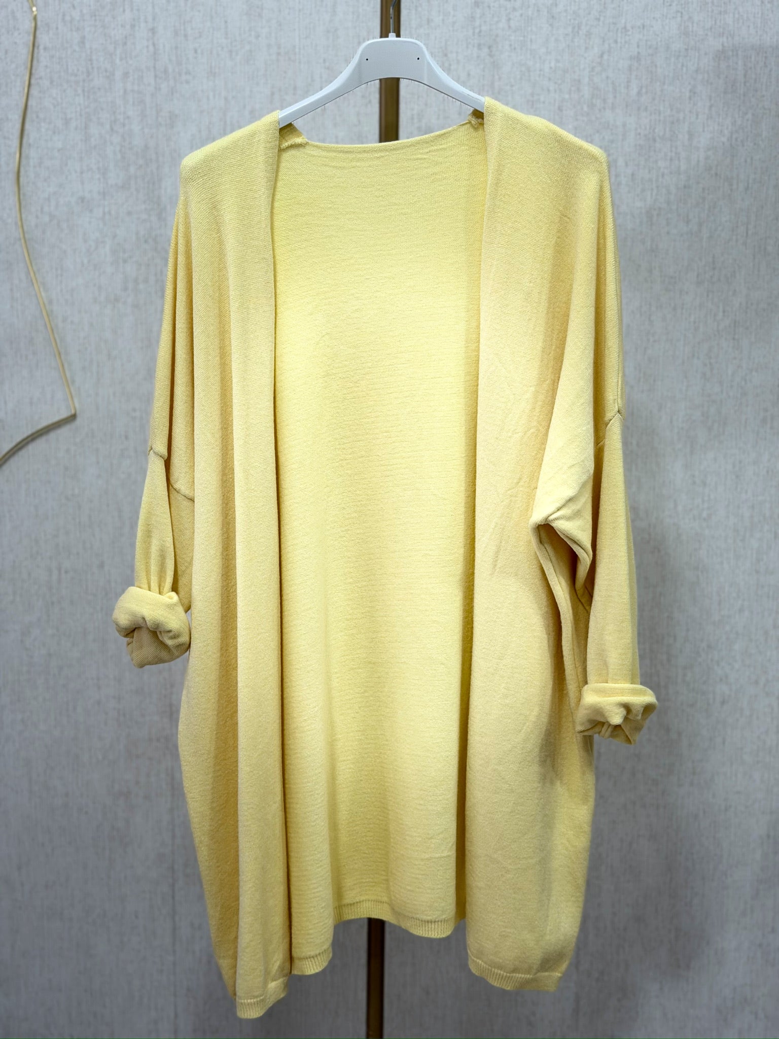 Cárdigan sorbete de limón