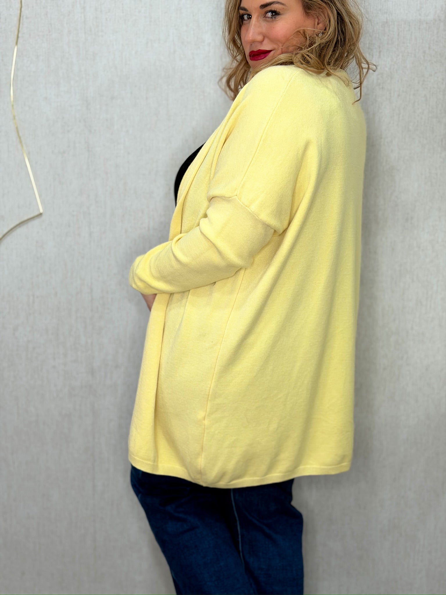 Cárdigan sorbete de limón