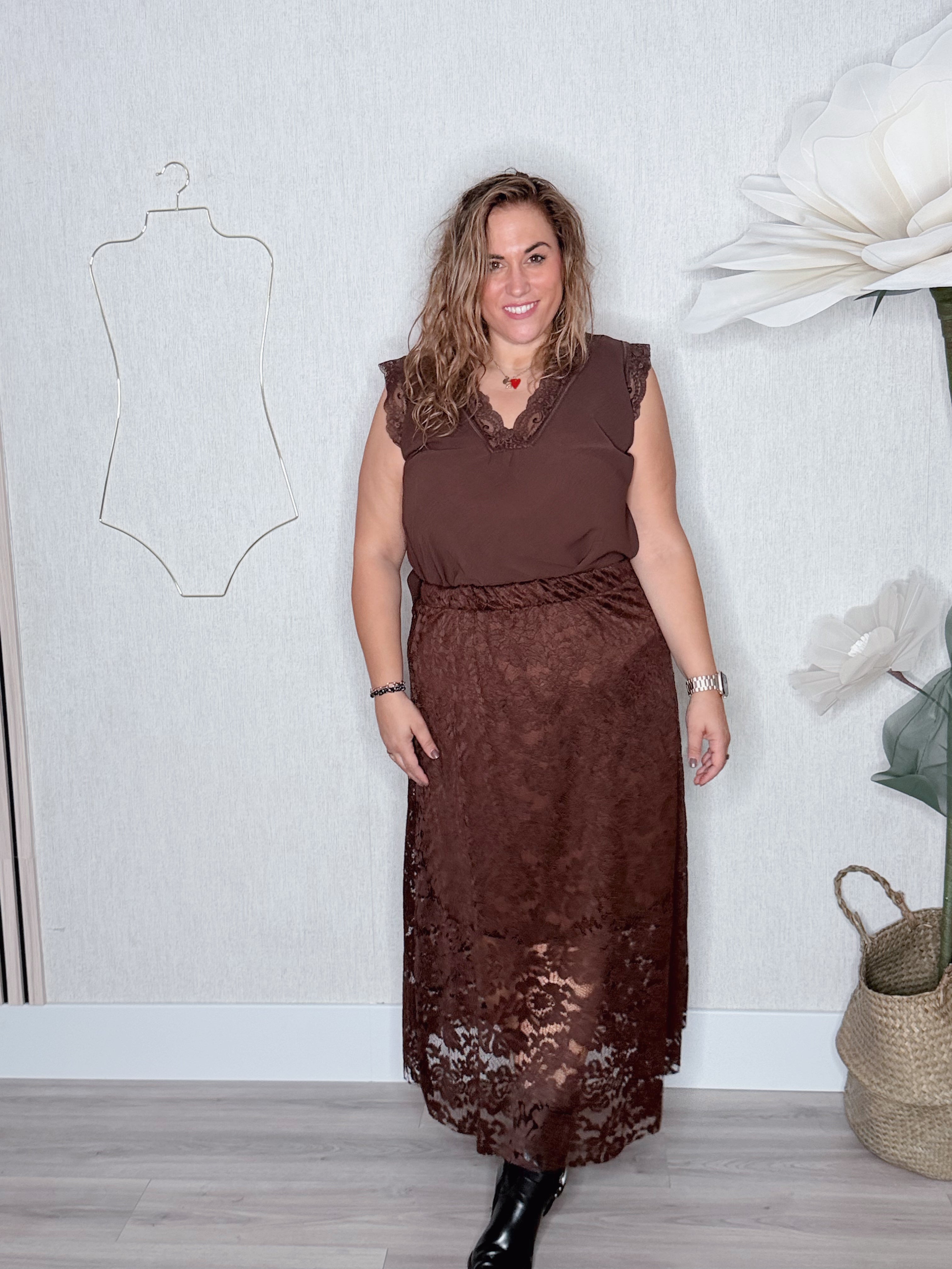 Falda encaje (Plus Size)