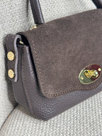 Bolsito combinado piel