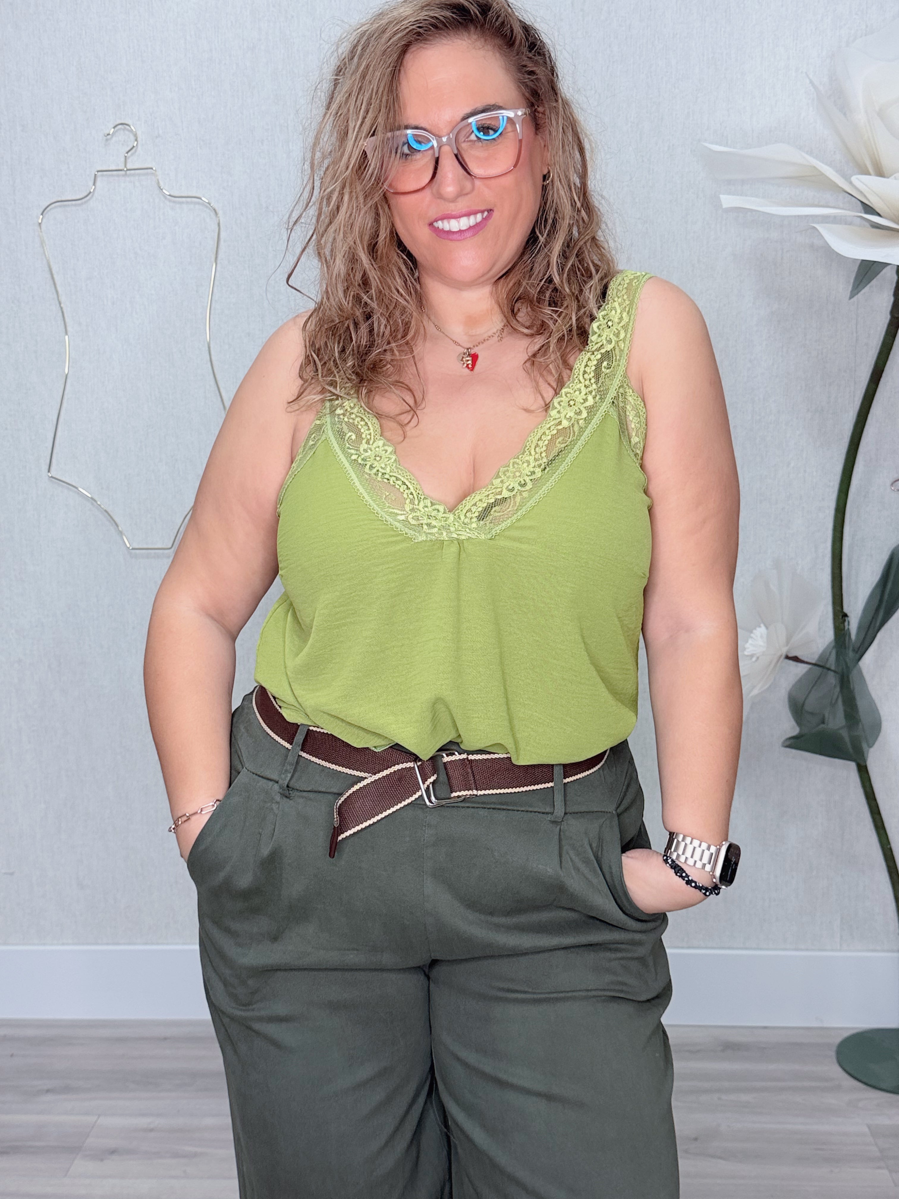 Camisa lencera tirantes