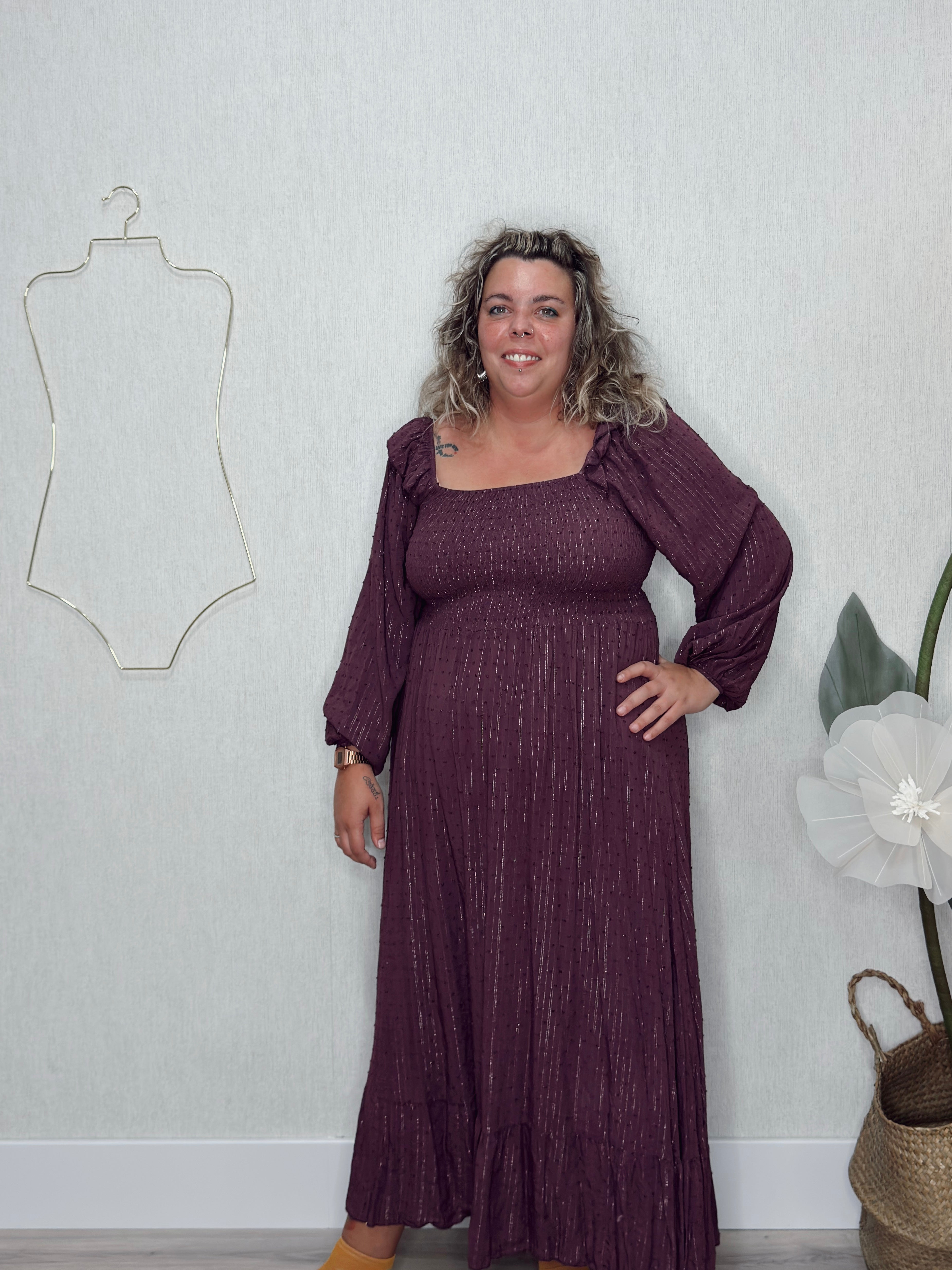 Vestido Boho plumeti