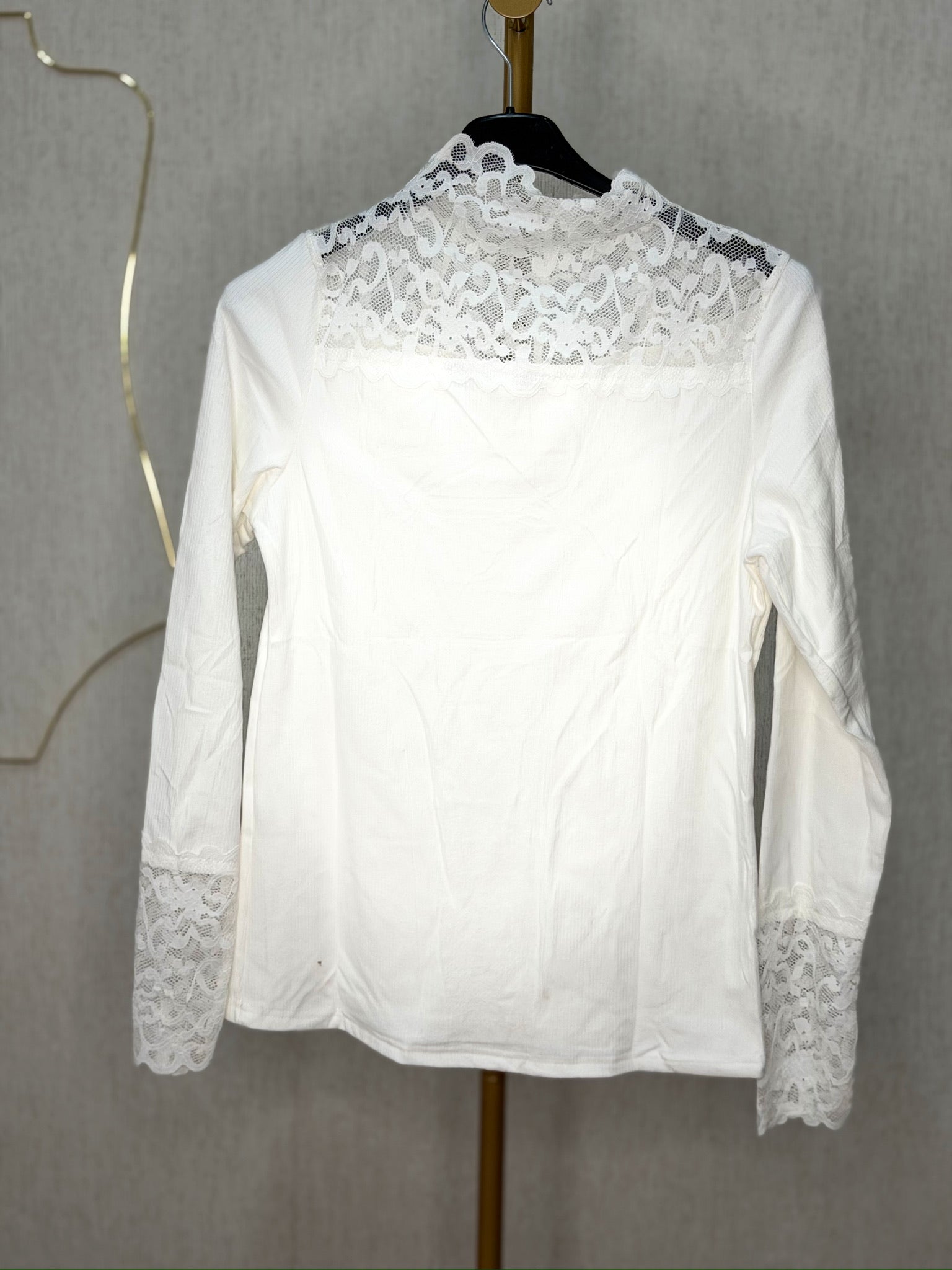 Camiseta térmica encaje