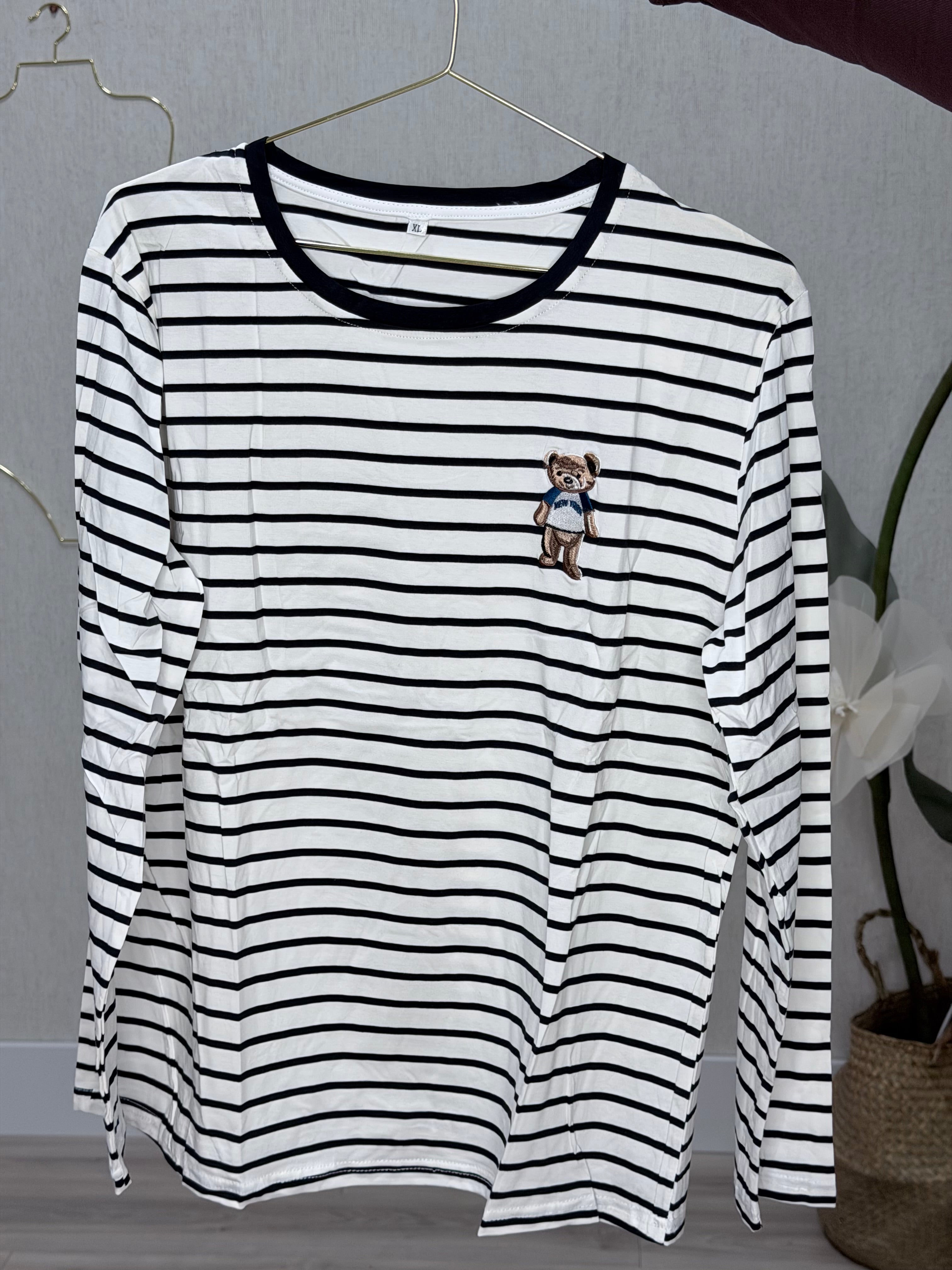 Camiseta teddy marinera