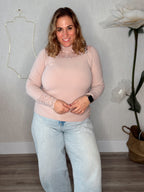 Camiseta térmica encaje