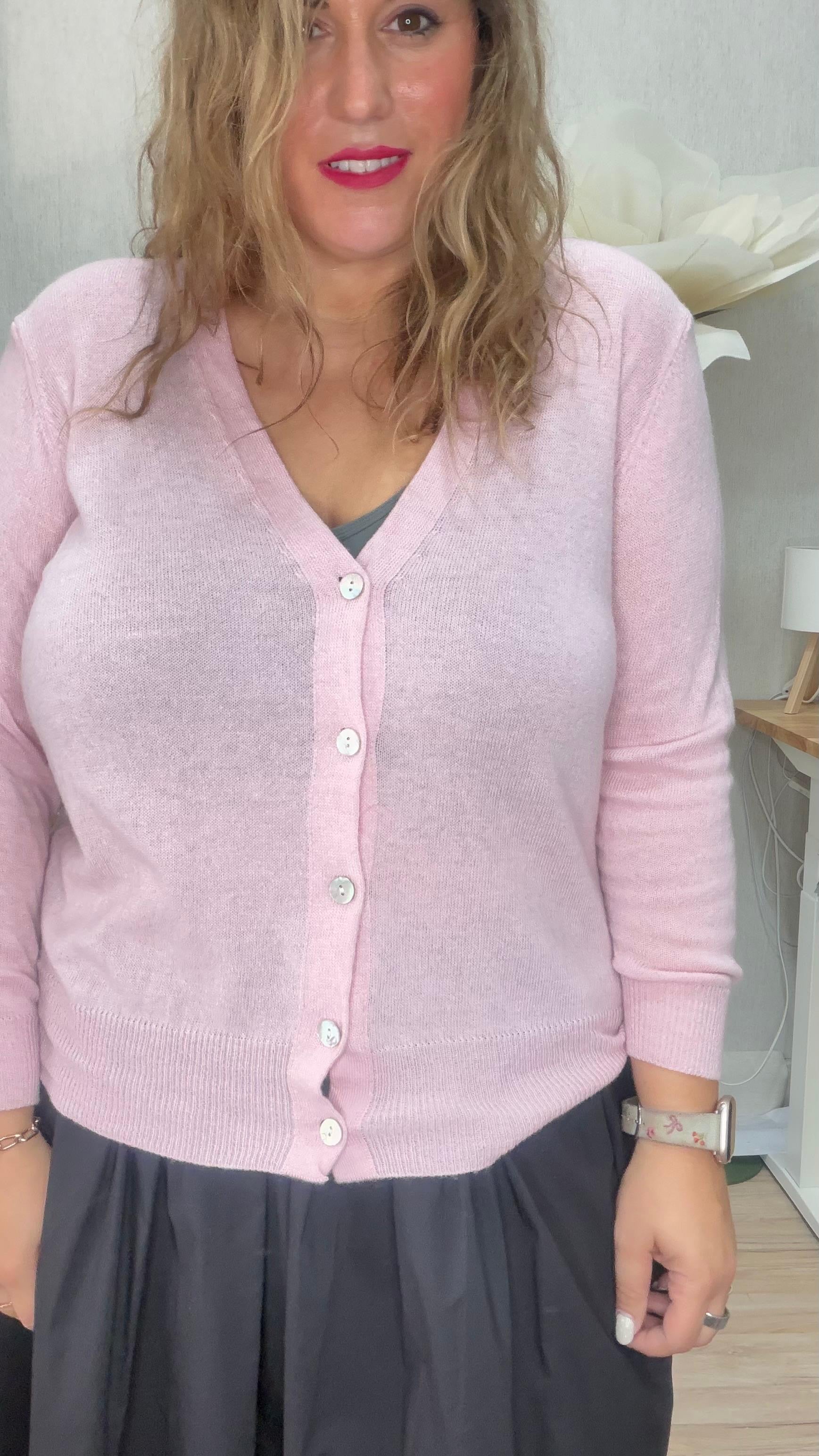 Chaquetilla punto botones